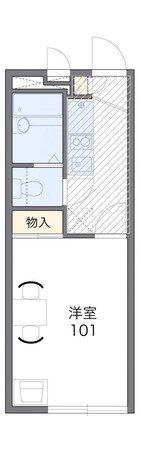 レオパレスＹＲＰの物件間取画像